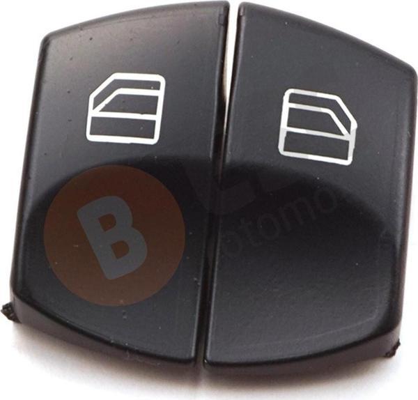 ESC Otomotiv Mercedes İçin 2 Adet Ön Sol Cam Düğme Kapağı - Image 1