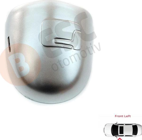 ESC Otomotiv Renault Megane Scenic Laguna MK2 Primera P12 Clio 3 Modus Koleos İçin Sol Dış Kapı Kolu Şifre Kapağı - Image 1