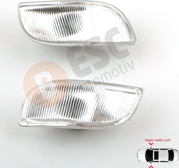 ESC Otomotiv Renault Symbol MK3 Dacia Logan Sandero İçin Yan Ayna Sinyali - Image 1