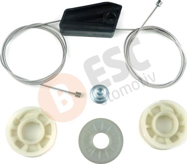 ESC Otomotiv Mini Cooper One R52 R57 CC için Arka Cam Kriko Seti 51377111017, 51377111018 - Image 1