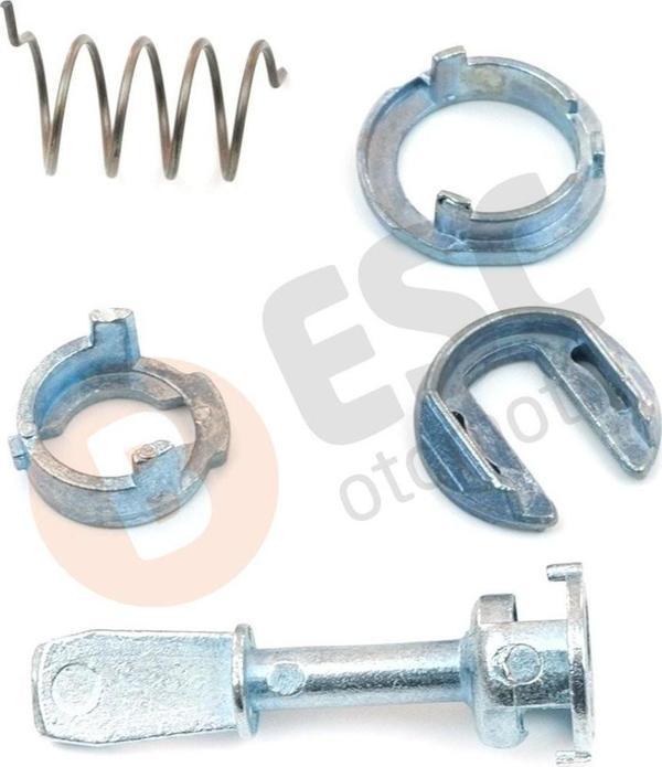 ESC Otomotiv Skoda Fabia Octavia MK1 İçin Ön Kapı Kilidi Tamir Seti 1U0837167E 45 mm - Image 1