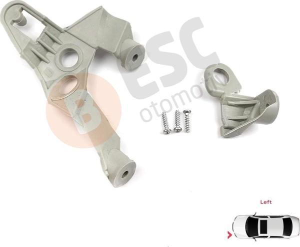 ESC Otomotiv Toyota Corolla E120 E130 2002-2007 için Sol Ön Far Ayağı Tamir Takımı 8119512010 - Image 1