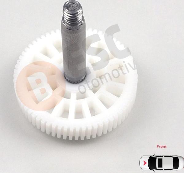 ESC Otomotiv Opel Astra H 2004-2014 için Ön Cam Silecek Motor Dişlisi 0390241538 66 Diş - Image 1