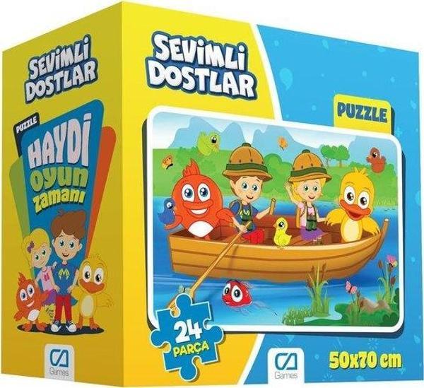 Ca Games Sevimli Dostlar Yer Puzzle CA5120 - Image 1