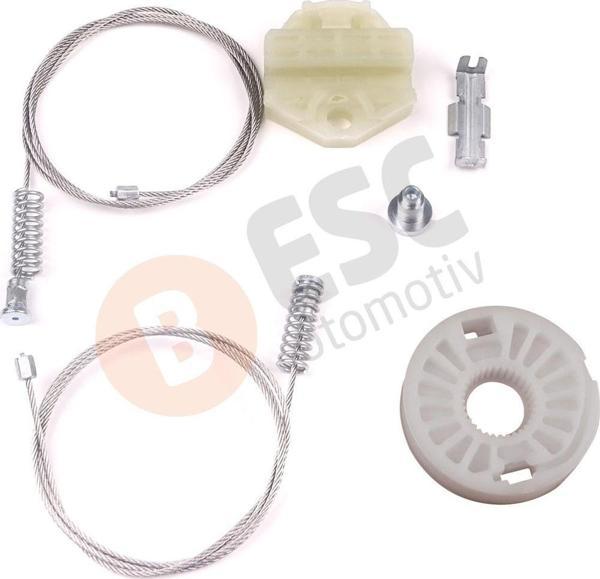 ESC Otomotiv Opel Vectra B 1995-2002 için Arka Kapı Cam Kriko Tamir Seti 140255 90520229 - Image 1