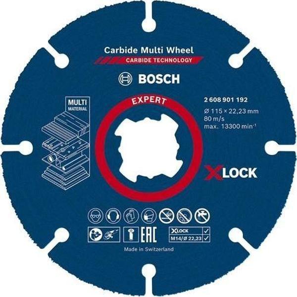 Bosch Carpide Multi Whell Taşlama Için Ahşap Kesme Diski 115 mm (Elmas Uçlu) - Image 1