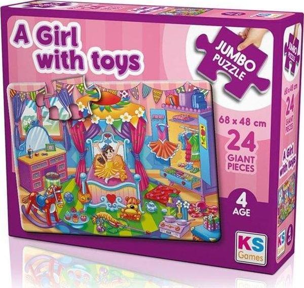 Ks Games A Girl With Toys 24 JP 31010 - Image 1