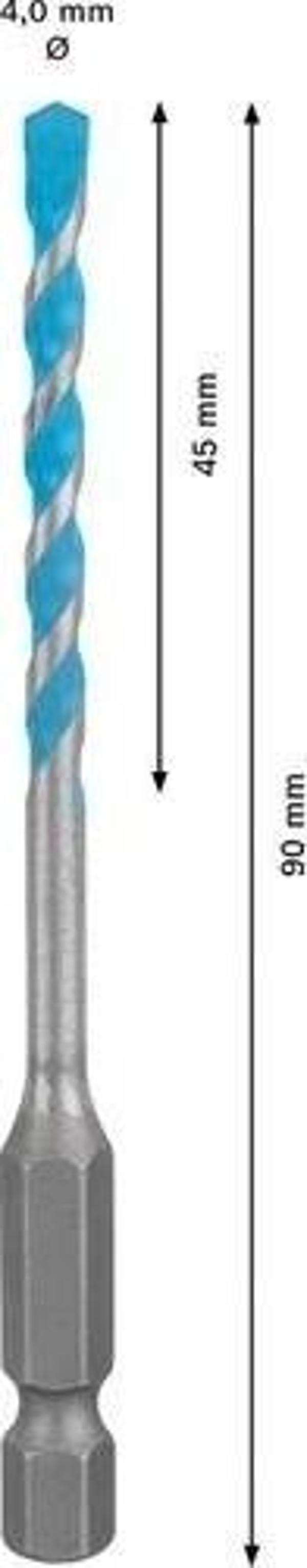 Bosch Expert Hex-9 Multiconstruction Delme Ucu 4 x 45 x 90 mm - Image 1