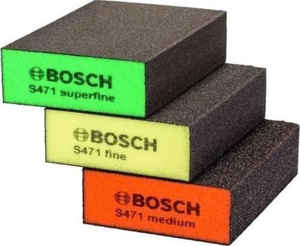 Bosch S471 Takoz Sünger Zımpara Seti 3 Parça (2608901175) - Image 1