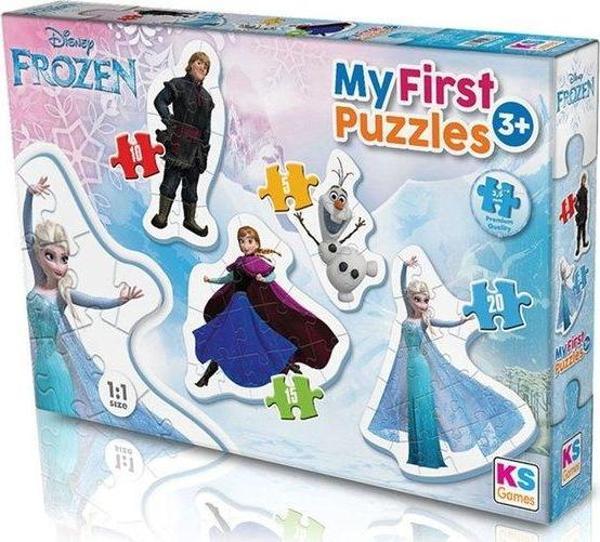 Frozen Ks Games My First Cut Out Puzzles 4in1 FRZ 10304 - Image 1