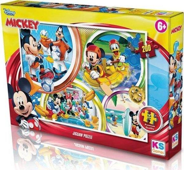 Ks Games Mickey Mouse Puzzle 200MCH 113 - Image 1