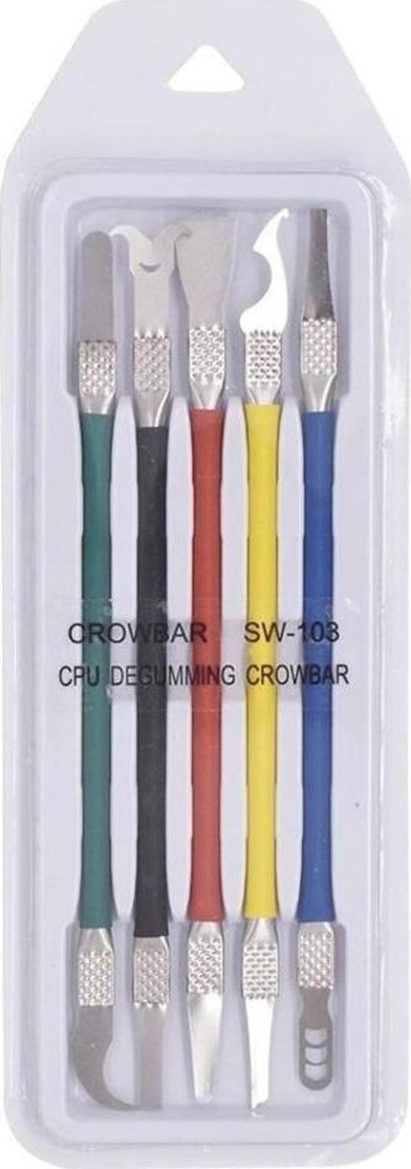 5 Parça Cpu Sökmek Kaldırmak İçin Spatula Bıçak Seti Sw-103 - Image 1