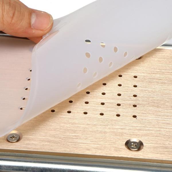 Isıya Dayanıklı Ekran Ayırma Makinesı Üstü Silikon Pad 11 Cm X 19 Cm 7'' - Image 1