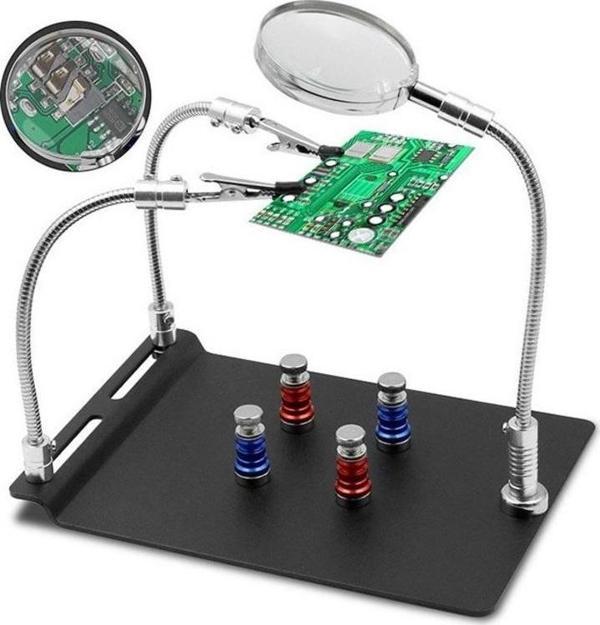 Büyüteçli Manyetik Devre Pcb Tutucu - Image 1