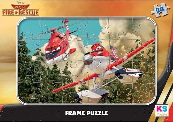 Planes Ks Games Frame Puzzle 24 PL 704 - Image 1