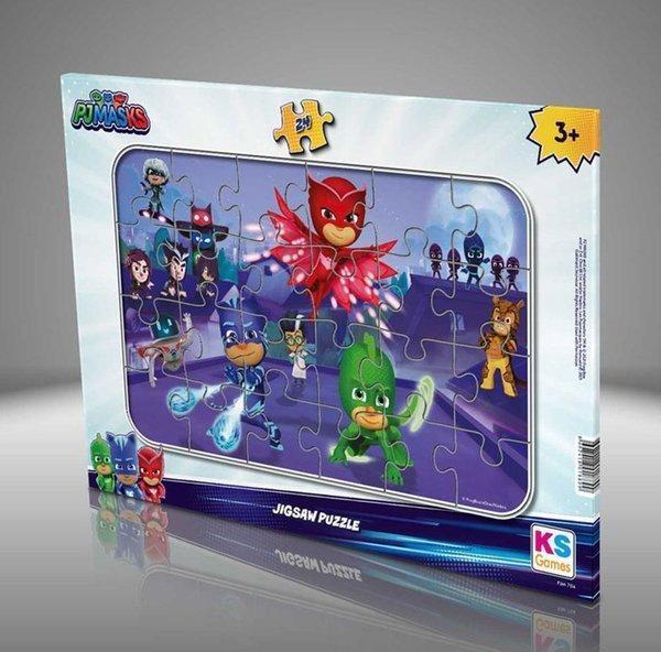 Pj Masks Ks Games Frame Puzzle 24 PJM 704 - Image 1