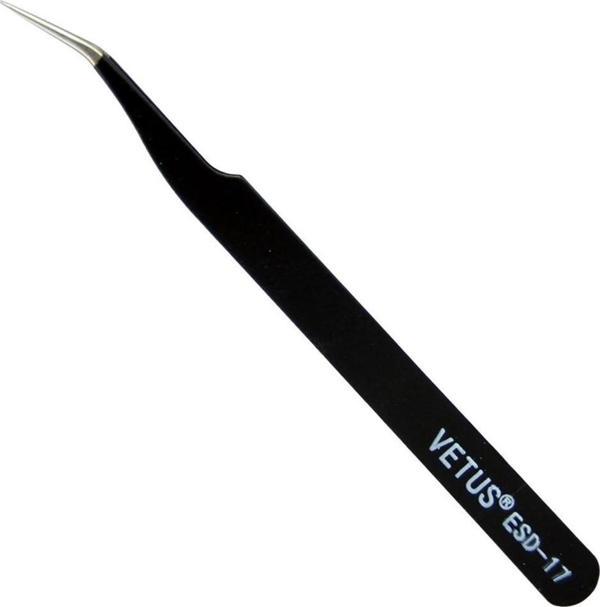 Vetus Eğik Uçlu Antistatik Cımbız Esd 17 - Image 1