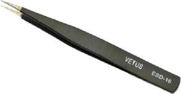 Vetus İnce Uçlu Sivri Antistatik Cımbız Esd 16 - Image 1
