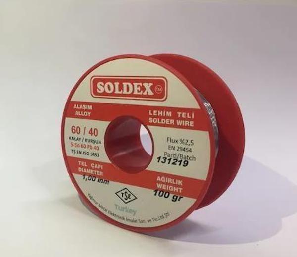 Soldex 1.00 Mm 100 Gr.Lehim Atma Teli - Image 1