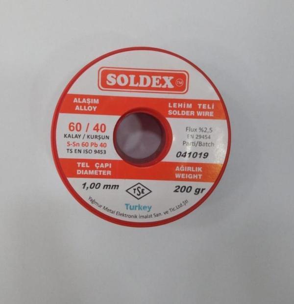 Soldex 1.00 Mm 200 Gr.Lehim Atma Teli - Image 1