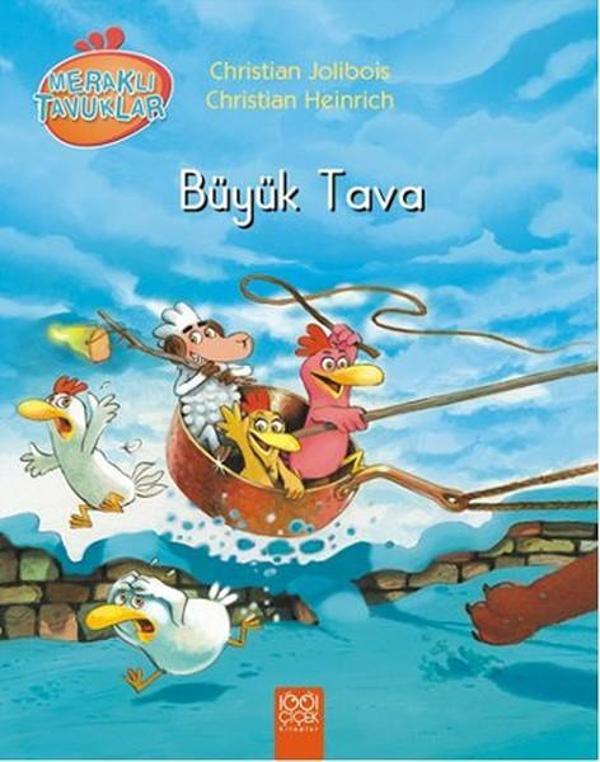 Meraklı Tavuklar - Büyük Tava - 1001 Çiçek - Image 1