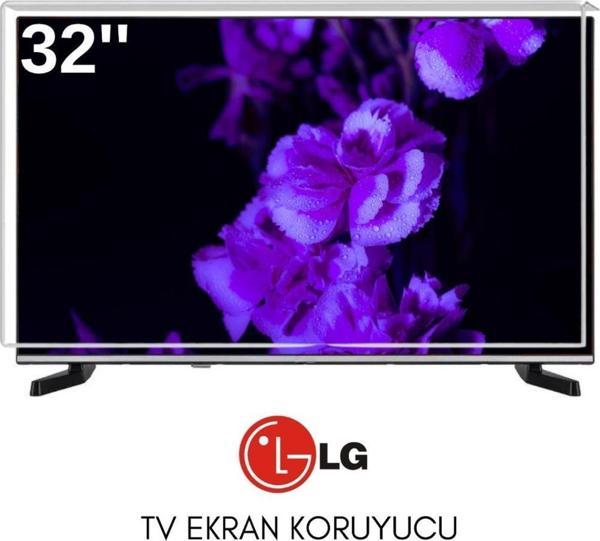 Technozi LG Uyumlu 32" inç 132 Ekran Tv Koruyucu Kırılmaz Paneli - Image 1