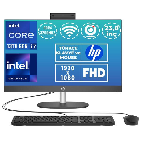 HP ProOne 240 G10 i7-1355U 16GB 2TB SSD Windows 11 Pro 23.8" FHD All In One Bilgisayar 8T2W8ES 019 - Image 1