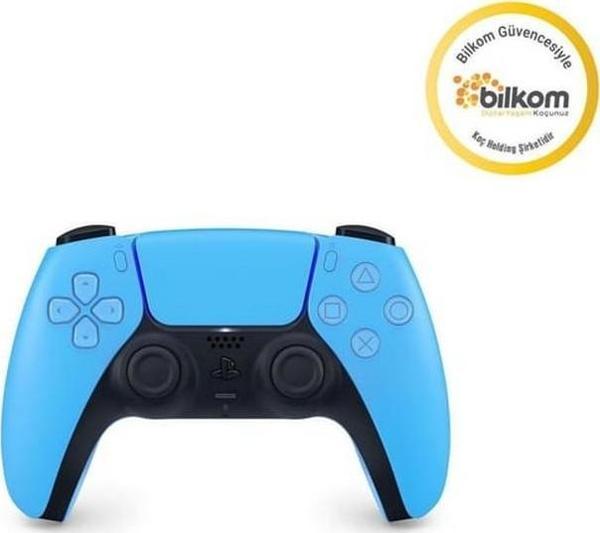 PLAYSTATION 5 DUALSENSE STARLIGHT BLUE (Bilkom Garantili) - Image 1