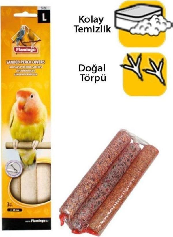 Karlıe Kumlu Tünek Çap 12mm - Image 1