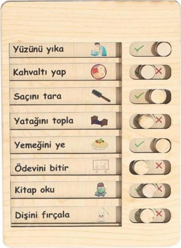 Hobi Eğitim Dünyası Davranış Tahtası HED-104 - Image 1