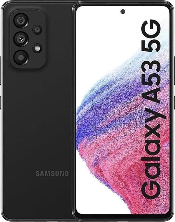 Samsung Galaxy A53 5G Black 128GB Yenilenmiş A Kalite (12 Ay Garantili) - Image 1