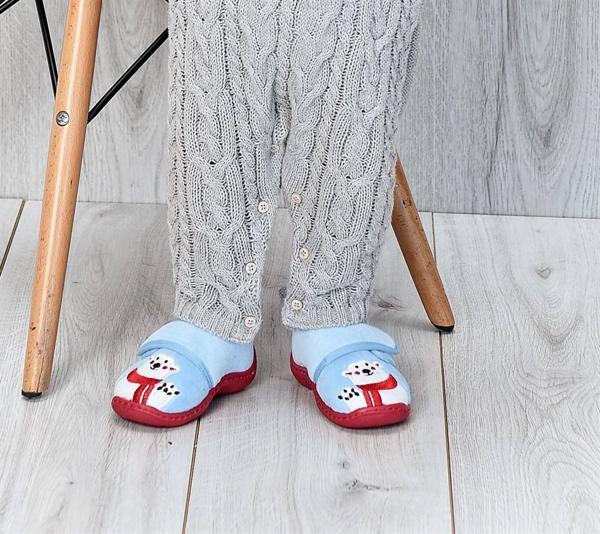 Ayıcık Nakışlı Panduf - Image 1