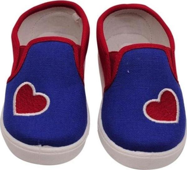 Keten Kalpli Ayakkabı Saks - Image 1