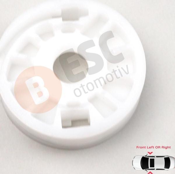 ESC Otomotiv BMW 7 E32 735 740 750 için Ön Cam Kriko Makarası 51321938367 68 - Image 1