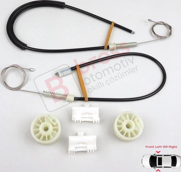 ESC Otomotiv CITROEN SAXO S0,S1 İçin Ön Sol veya Sağ Kapı Cam Mekanizması Seti - Image 1