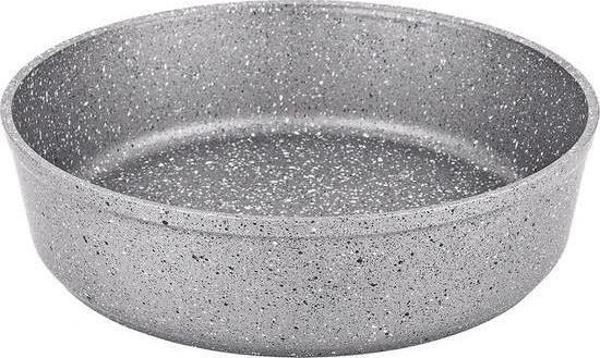 OMS 3411 Granit Yuvarlak Fırın Tepsisi Gri 30 Cm  - Image 1