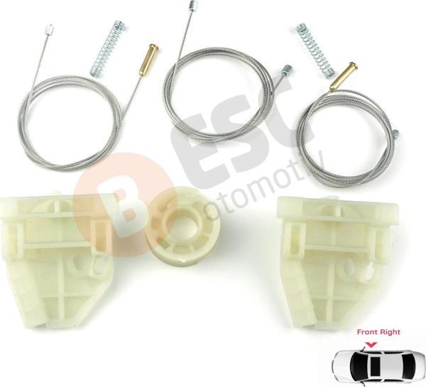 ESC Otomotiv MAN TGS TGX için Sağ Cam Kriko Tamir Seti 81626456040 - Image 1