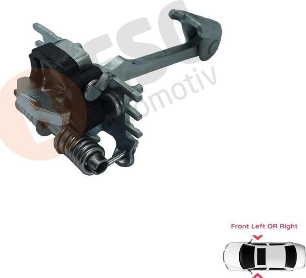 ESC Otomotiv Fiat Scudo Citroen Jumpy Dispatch Peugeot Expert Tepee MK2 2007-2016  İçin Ön Kapı Gergi Yayı 9181K9 - Image 1