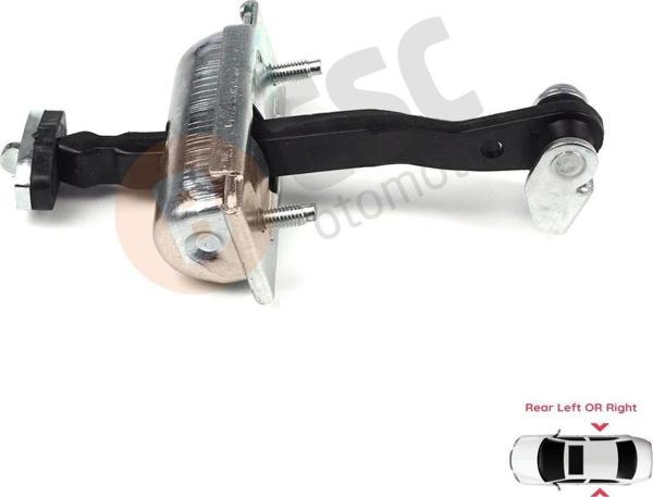 ESC Otomotiv Ford Focus  MK2 C-Max MK1 Kuga MK1  İçin Arka Sağ veya Sol Kapı Gergi Yayı 1641573 - Image 1
