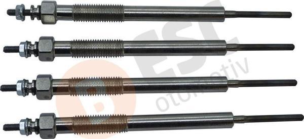 ESC Otomotiv Isuzu D Max Rodeo MK1 için 4 Adet Isıtma Bujisi 11 Volt 8 9817 4898 0 - Image 1