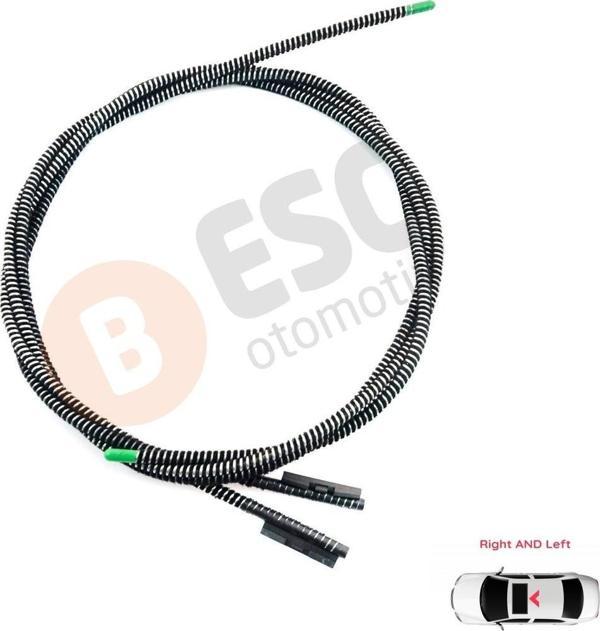 ESC Otomotiv Mercedes W205 GLA 220 CDI için Panoromik Açılır Tavan Sunroof Teli A2056362731 - Image 1