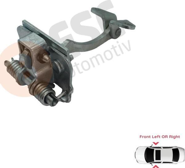 ESC Otomotiv Peugeot 306 1993-2002 İçin Ön Sağ veya Sol Kapı Gergi Yayı 9181E5 - Image 1