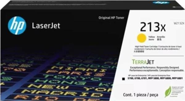 213X Yellow Sarı 6.000 Sayfa Kapasiteli Toner W2132X - Image 1