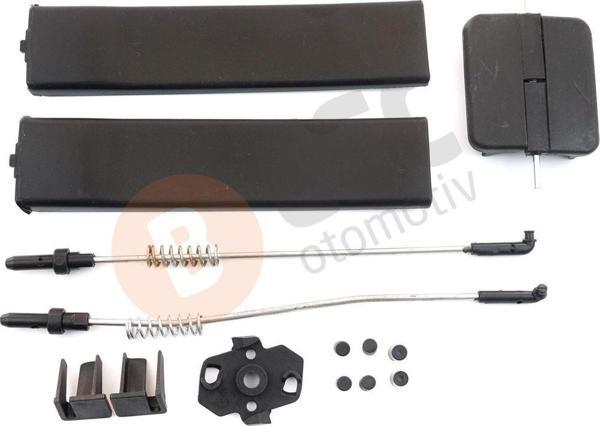 ESC Otomotiv VW Caddy MK3 İçin Yan Sürgülü Cam Tamir Seti 2K0847781B - Image 1