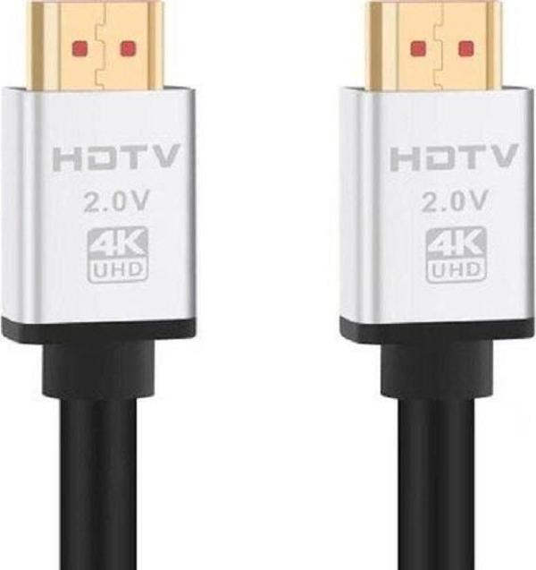 HDMİ KABLO 5 METRE 4K HDTV 2160P 18GBPS PREMİUM ALTIN KAPLAMA UÇ YÜKSEK HIZLI AKTARIM PLAZMA LCD PC SES EKİPMANLARI - Image 1