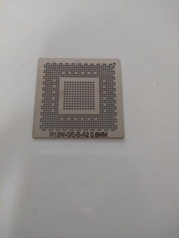 KALIP STENCİL 0,6 MM N13M-GE-B-A2 N13M-GE1-B-A1 N14M-GE-B-A2 N14M-GL-B-A2 N14P-GV2-B-A1 - Image 1