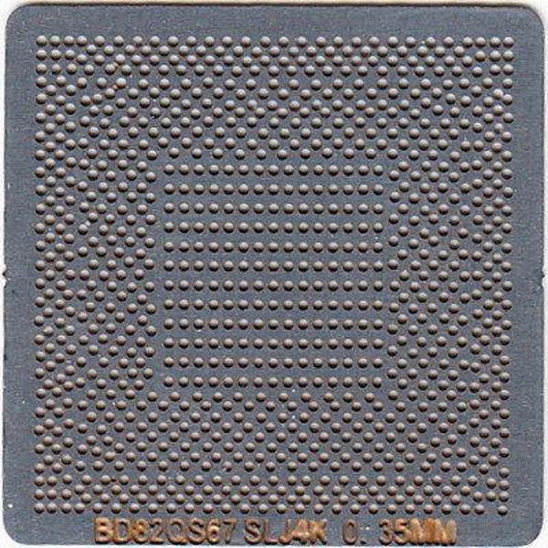 KALIP STENCİL BD82QS77 SLJ8B BD82QS67 SLJ4K 0.35 MM İŞLEMCİ KALIBI - Image 1