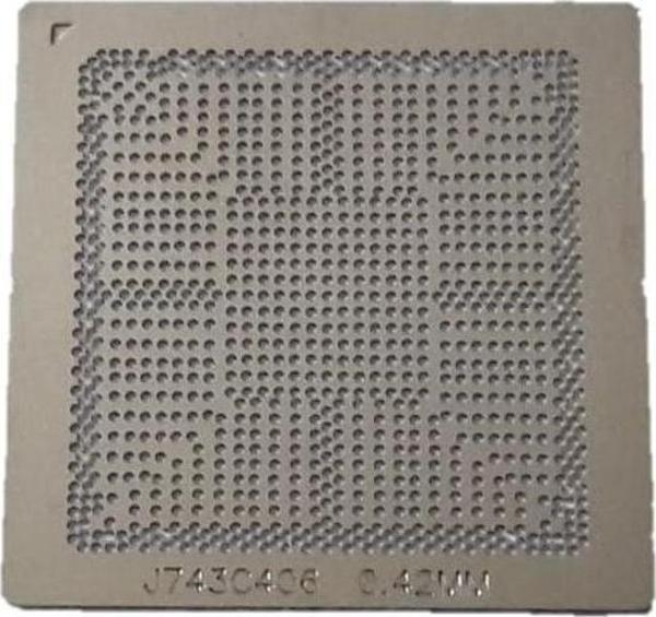 KALIP STENCİL J7430406 SR3S0 SR3S1 SR3S3 SR3S4 SR3S5 SR3RZ N4100 N4000 J5005 J4105 J4005 N5000 0.42 MM - Image 1