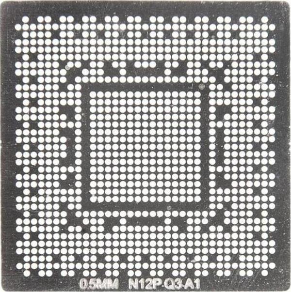 KALIP STENCİL N12P-Q3-A1 N12P-Q1-A1 N12E-GE-A1 N12E-GE2-A1 0,5 MM - Image 1
