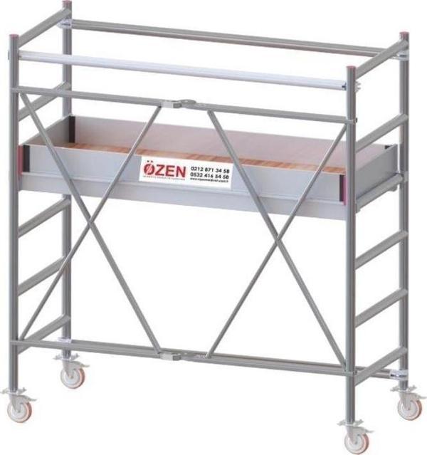 ALÜMİNYUM İSKELE 2*2=4 MT (TELES.01) - Image 1